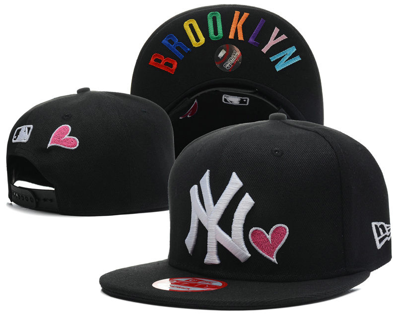 New York Yankees Black Snapback Hat SD 2 0613